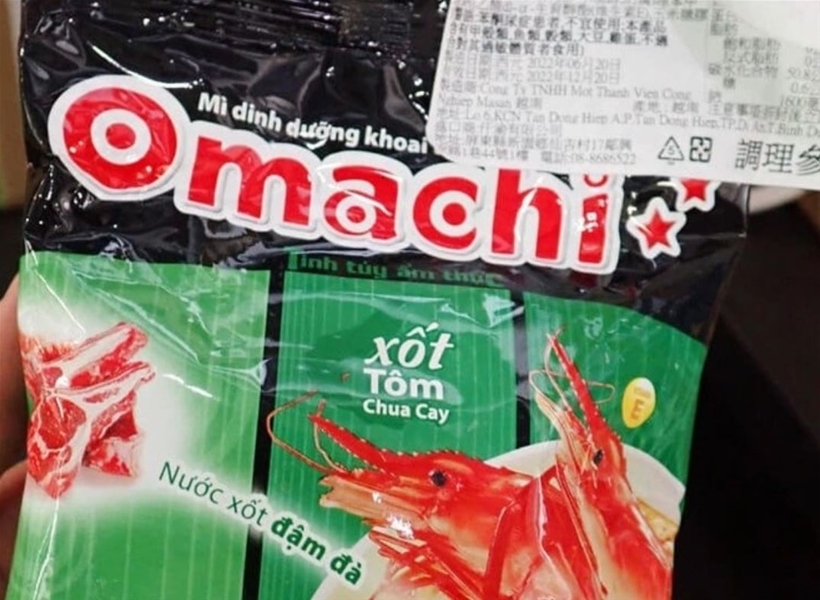 Hóa chất có trong lô mì Omachi vừa bị tiêu hủy