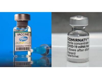 Tại sao vaccine Pfizer có tên Comirnaty