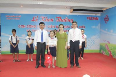 Công ty Vedan Việt Nam biểu dương khen thưởng 700 con em công nhân viên có thành tích xuất sắc trong học tập